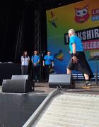 Leeds Pride 2025 Sound practice Kayleigh Brian Quill Ian